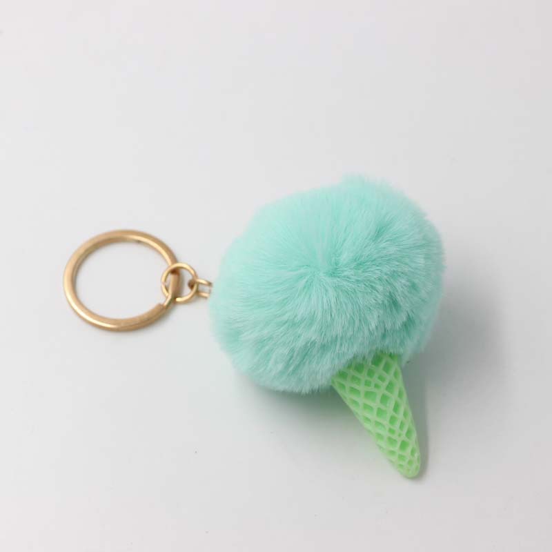 13g Weight Bag Charms Bag Accessories Type 1 Piece Quantity Daily Occasion Resin, Polyester Material Ice Cream Pattern Elegant, Cute Style 1 Piece Resin Polyester Ice Cream Bag Charms 11