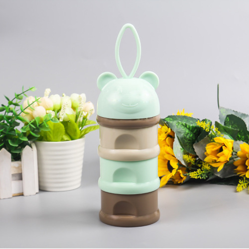 Milk powder compartment portable milk powder storage box infant milk powder box repackaged large capacity storage tank