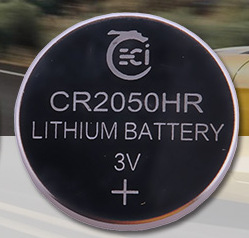 耐高温-40~125度 CR2050HR  3v 工业高性能高品质纽扣电池