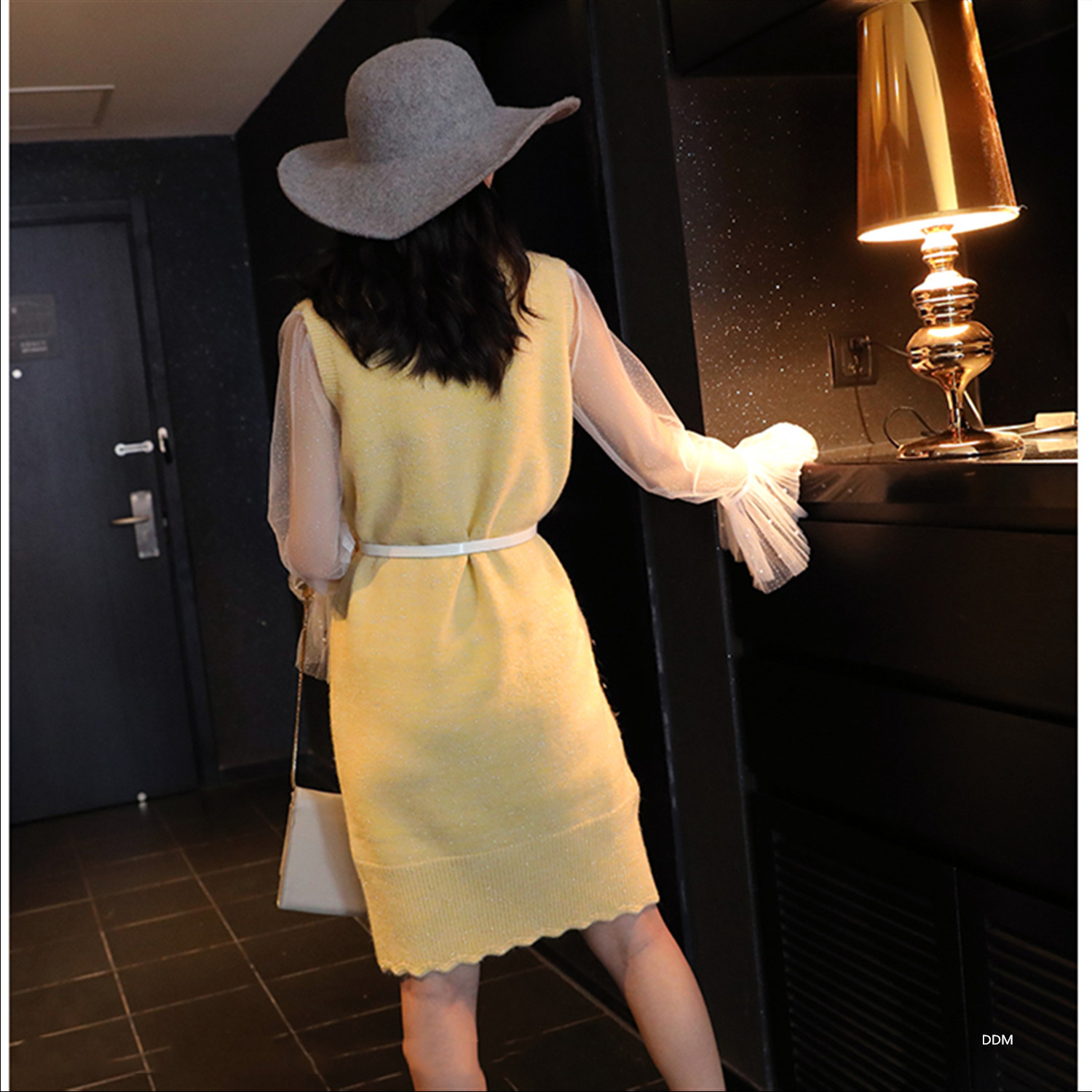 Gilet femme en Alpaga - Ref 3316612 Image 14