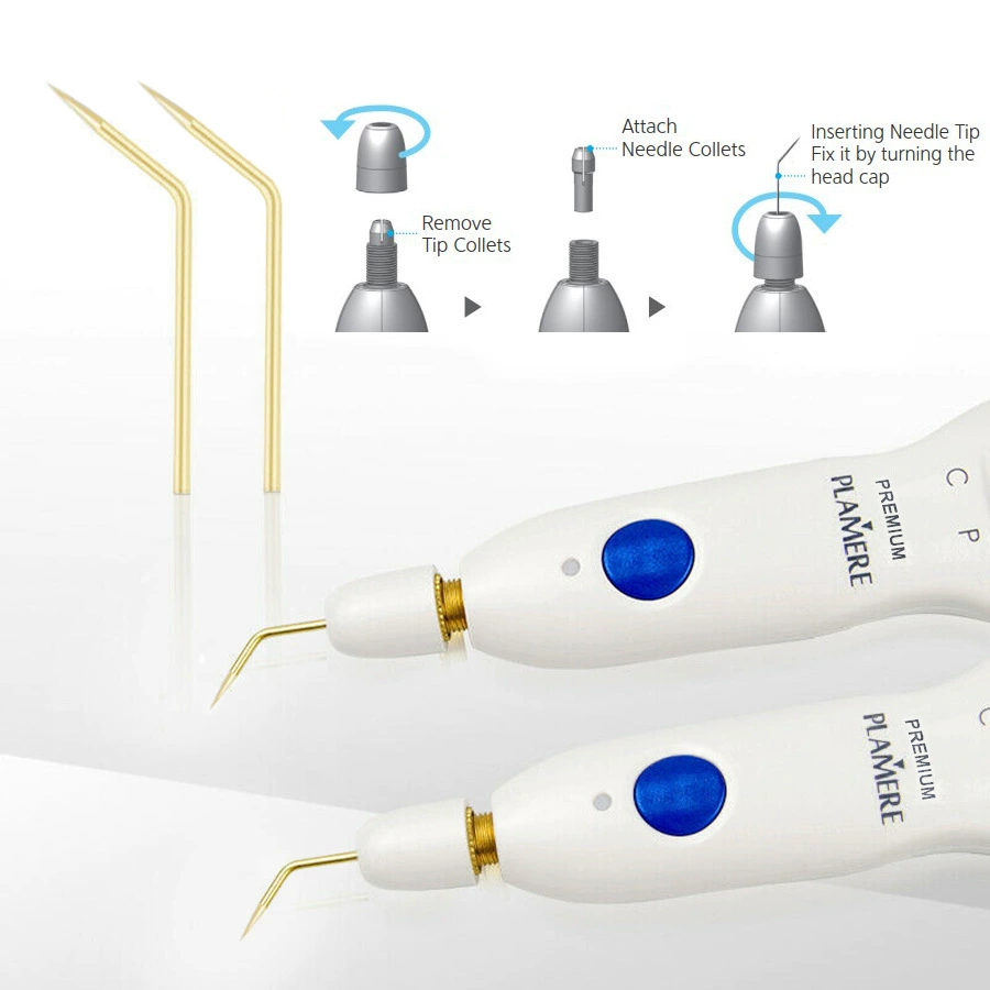Корейская импортная плазменная ручка первой поколения и второго поколения Plamere, медная игла, изогнутая игла