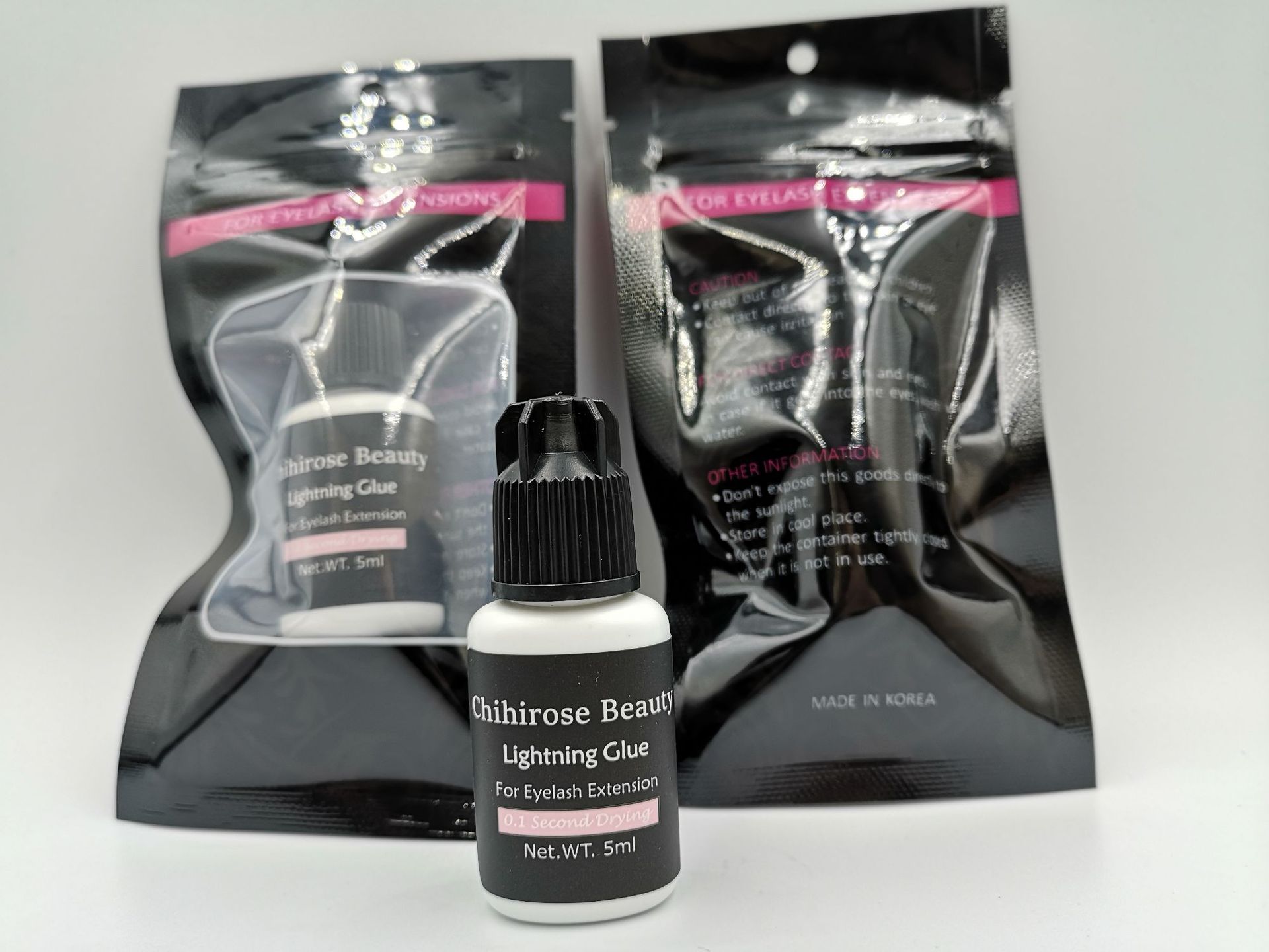 the republic of korea ChihiroseBeauty Grafting false eyelashes glue 0.1 S quick-drying Continued 50 Day