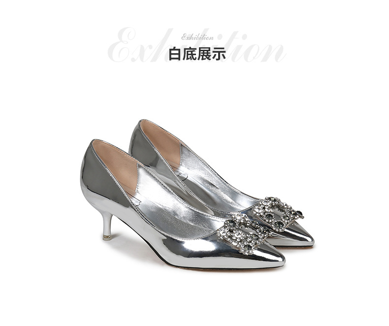 Chaussures tendances femme en Matériau métallique plaque de fer Respirant Résistant à l usure - Ref 3440151 Image 20