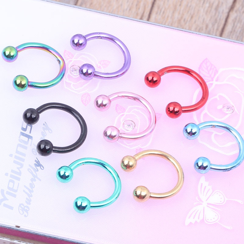 Simple Style Geometric Stainless Steel Earrings 1 Piece