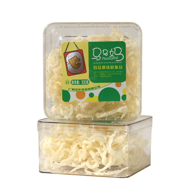 Mama Ma Squid Snacks, Water Product Leisure Food, Original Flavor, Grilled Spicy, Dried Leisure Snack