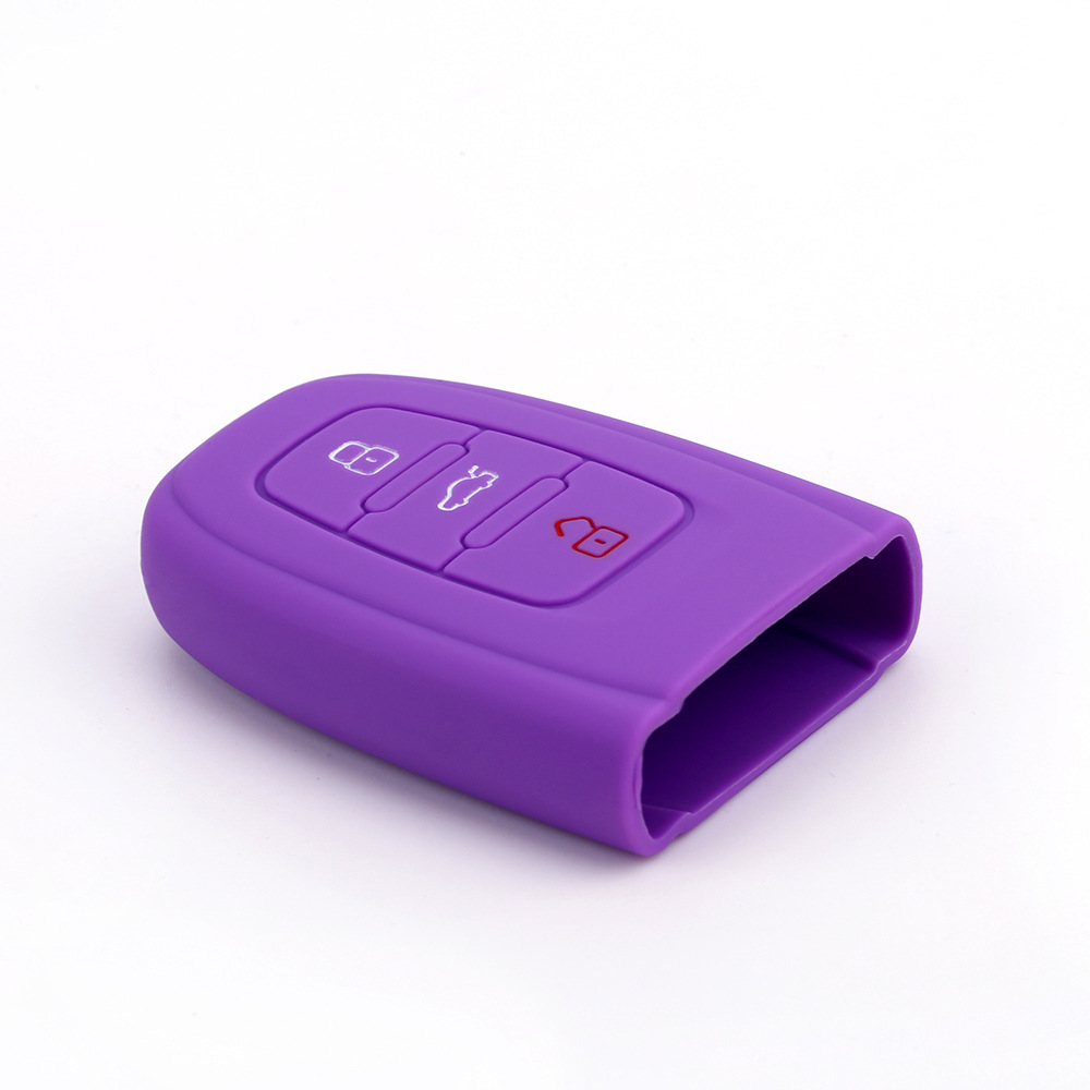 For Audi A6L RS6 RS7 silicone key case R8 S8 key case RS5S4 remote control case Silica ge