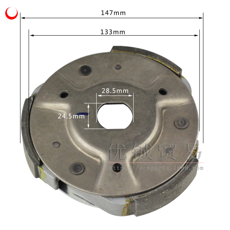 V3离心块1400g-尺寸1