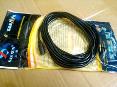 3.5耳機音頻延長線 3.5mm公對母 電腦音頻線 音頻延長線 帶包裝