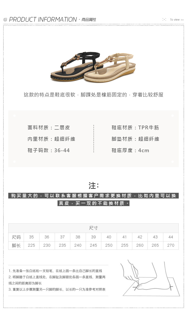 Cross-border supply 2025 new style sandal for women, thick-soled cake, large-sized women's sandal, fashionable Roman style, 36-43 undefined