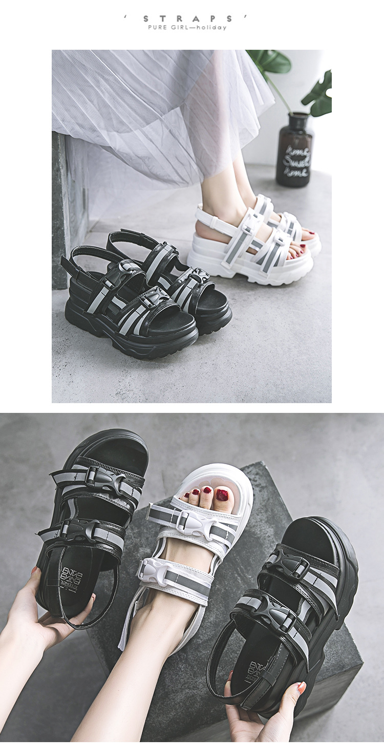 Chaussures été pour femme en Caoutchouc - Ref 3346714 Image 11