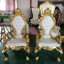 轻奢复古印度婚礼椅 高端宫廷宴会椅HM-HLY3 主题酒店餐厅家具