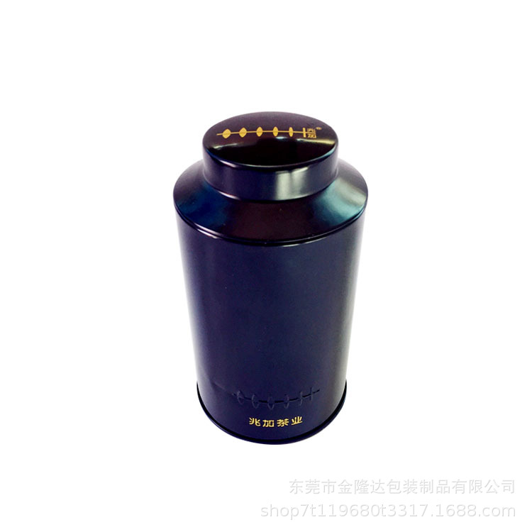 专业生产金属罐茶叶铁盒凸盖密封罐茶叶铁盒马口铁糖果盒量大从优