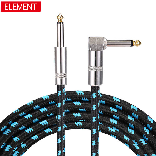 Guitar cable 3 meters Electronic keyboard Bass speaker cable Performance shielding noise reduction audio cable 1.5 meters 5 meters 10 meters 20 meters