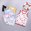 Autumn and winter new pattern children Plush thickening keep warm vest Boy girl baby Adidas Vest Manufactor Direct selling