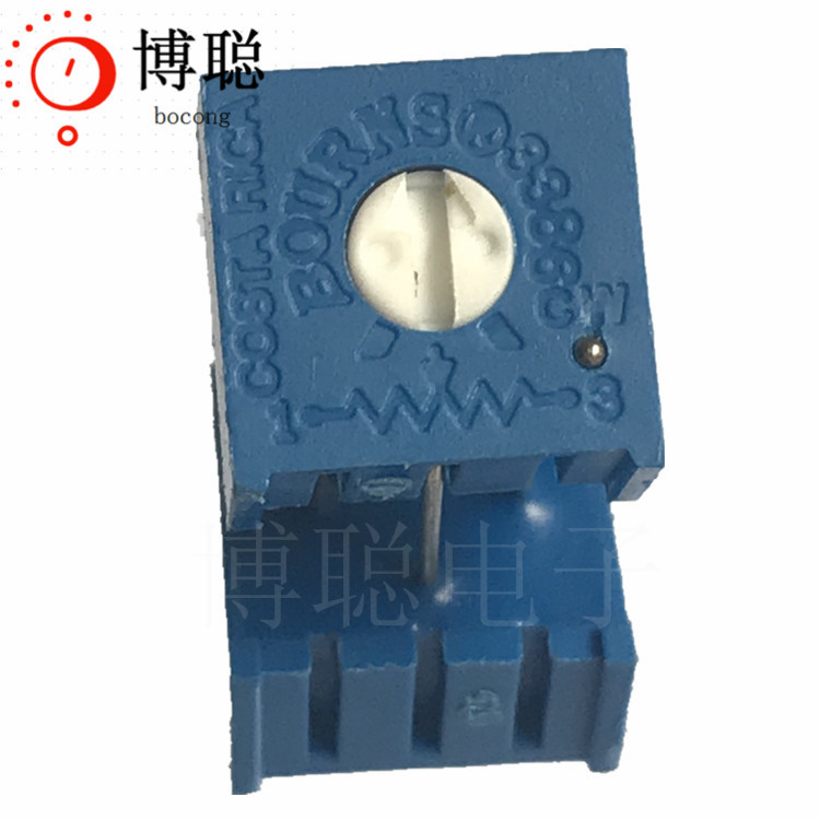 ����ֱ�����ܿɵ���λ�� 3386P��Ȧ�ɵ� 100R-2M