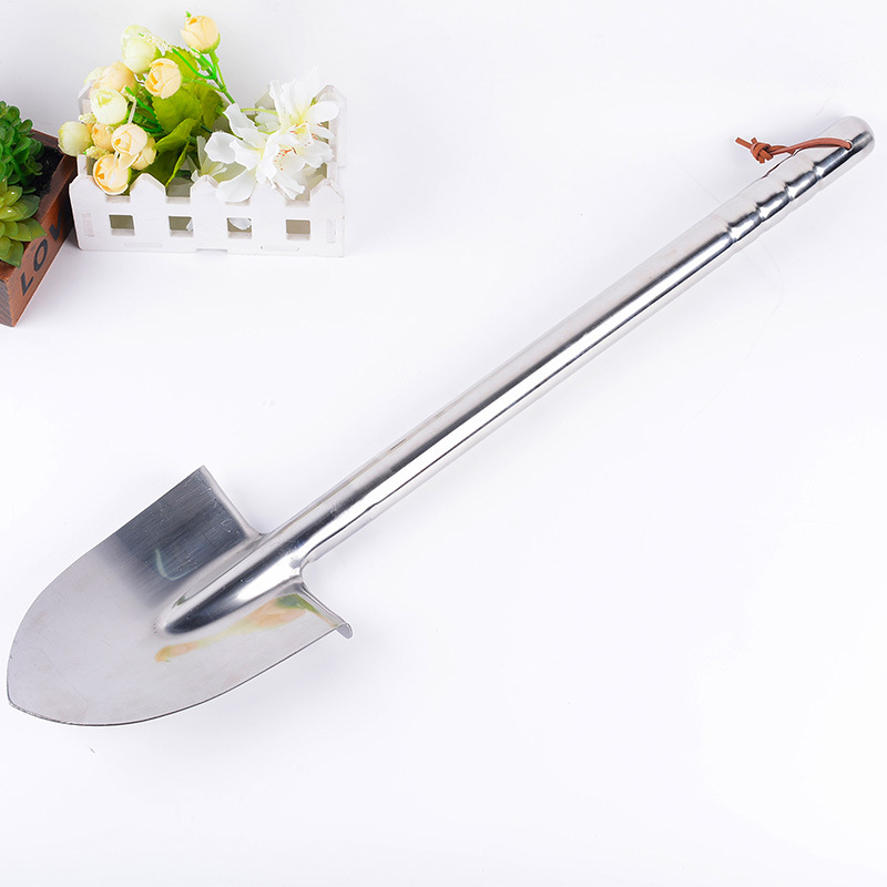 铁锹 不锈钢园林 铲种植工具户外家用挖土园林铲，五金工具