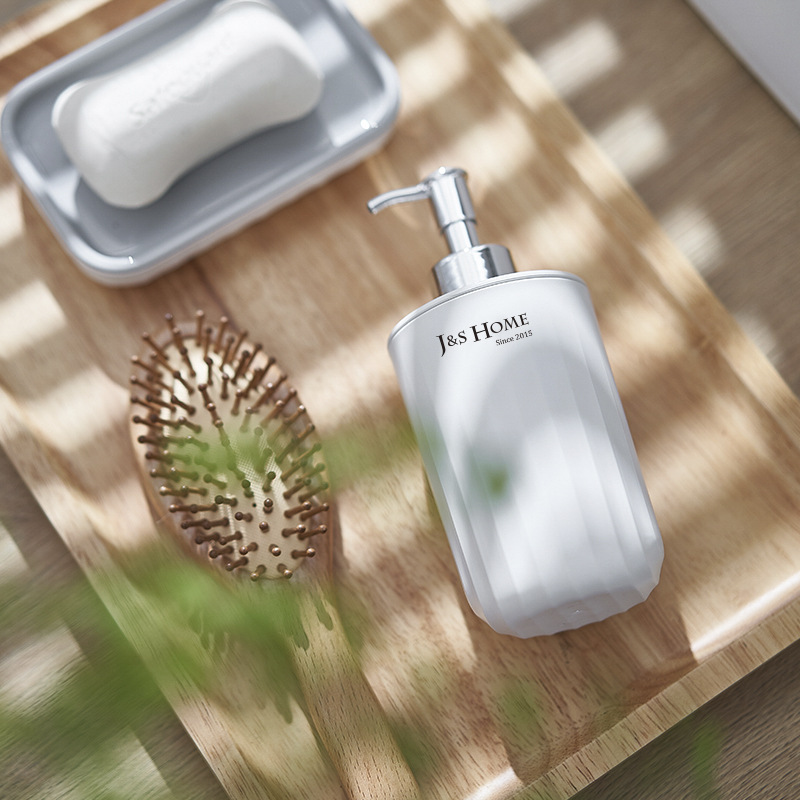 Champú Gel de ducha sub-botella vacía tipo de prensa gran capacidad tipo de compresión loción de almacenamiento botella desinfectante de manos