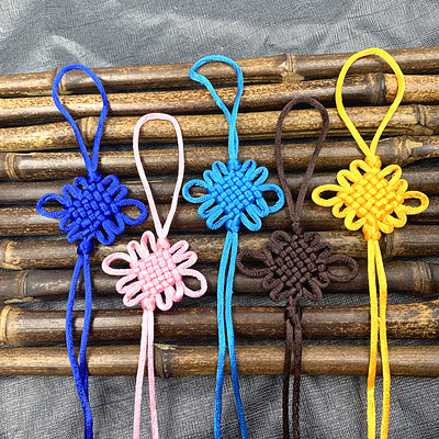 现货供应5号线6盘方胜结 小号中国结挂件