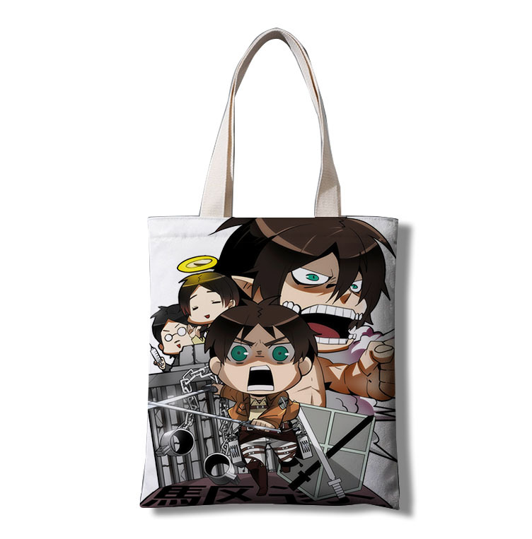 进击的巨人  帆布袋手提袋跨境外贸一件代发支持 周边产品