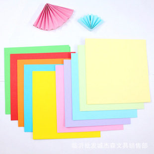 Мультяшное оригами, поделки из бумаги, «сделай сам», 10 цветов, 14см