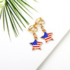 Cartoon ear clips, short earrings, no pierced ears, Korean style, simple and elegant design