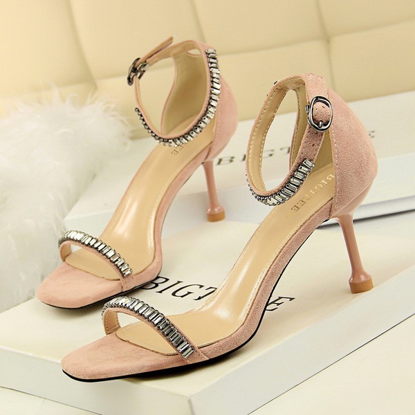 fashionable sexy slim summer high heel shoes slim heel high heel  
