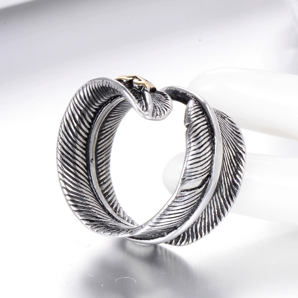 Модное кольцо из нержавеющей стали, AliExpress