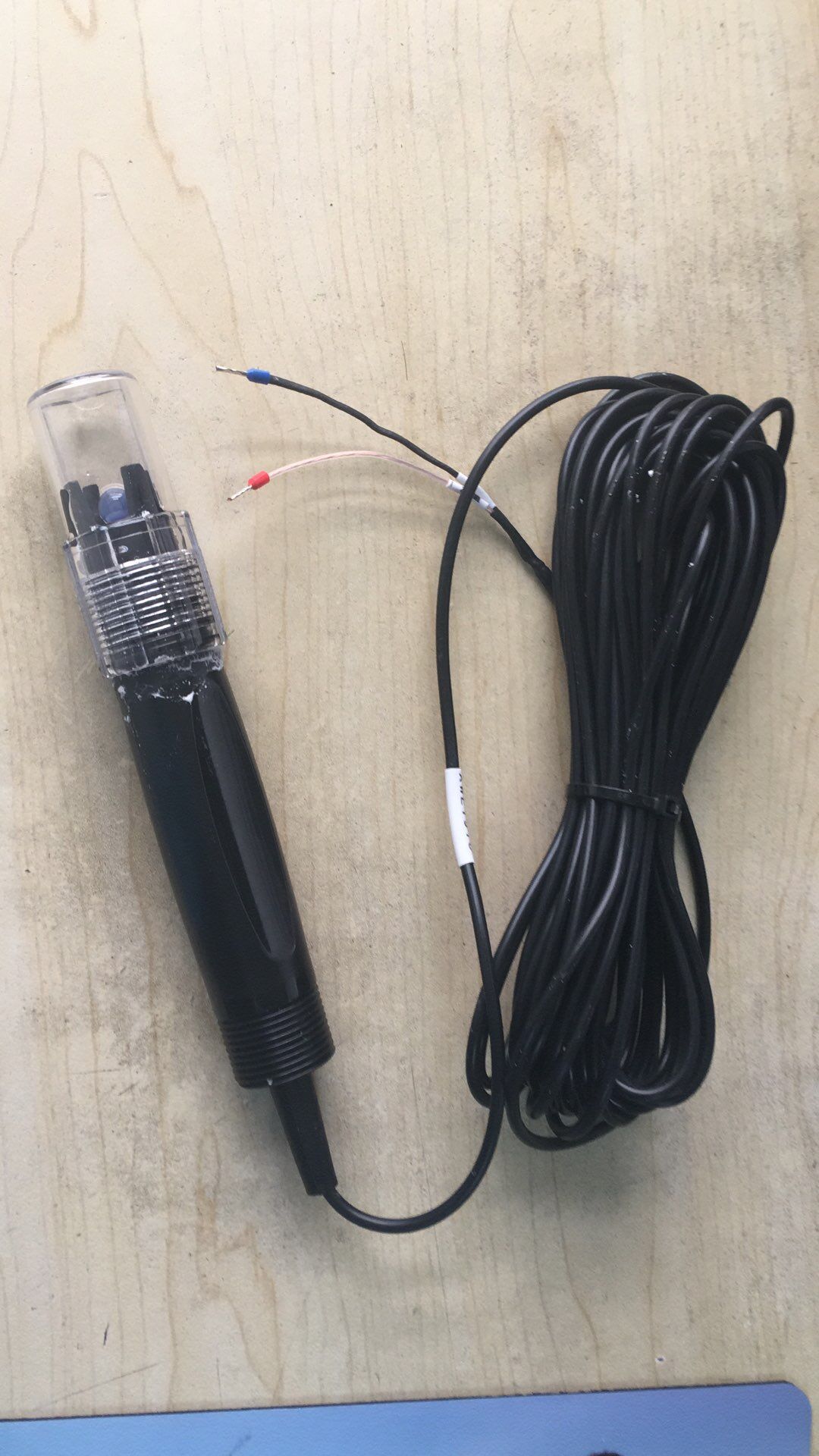 PH-8251电极 工业在线带温补PH电极 工业污水电极 在线PH测量电极