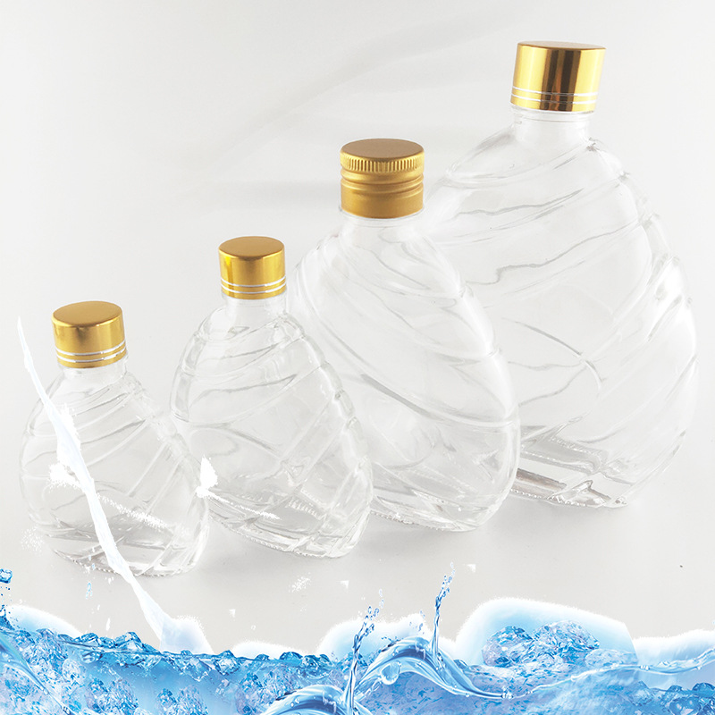 廠家直銷各種規格玻璃洋酒瓶白酒玻璃瓶保健酒瓶訂制酒瓶開模生産