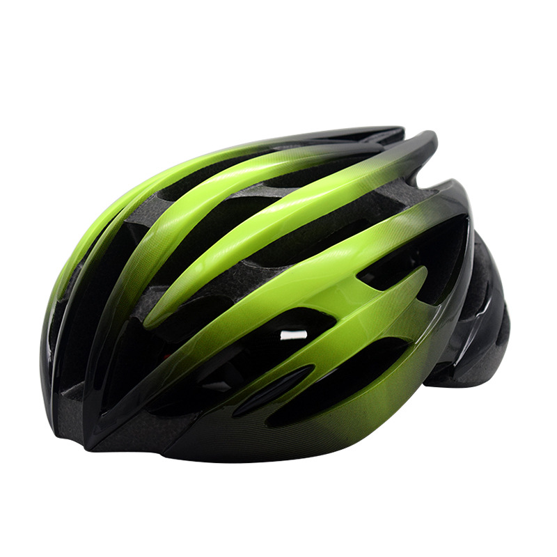 厂家直销自行车骑行头盔/山地车一体成型安全防护帽/单车装备配件