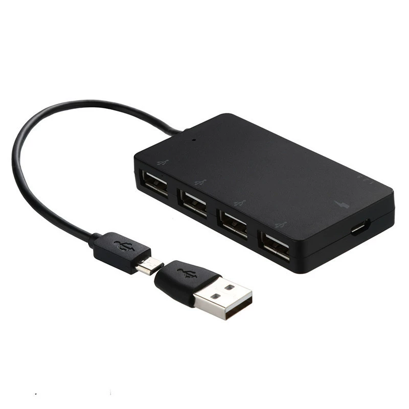 OTG USB 2.0 хаб, USB-удаление, двойное использование, хаб питания USB, расширение USB 2.0