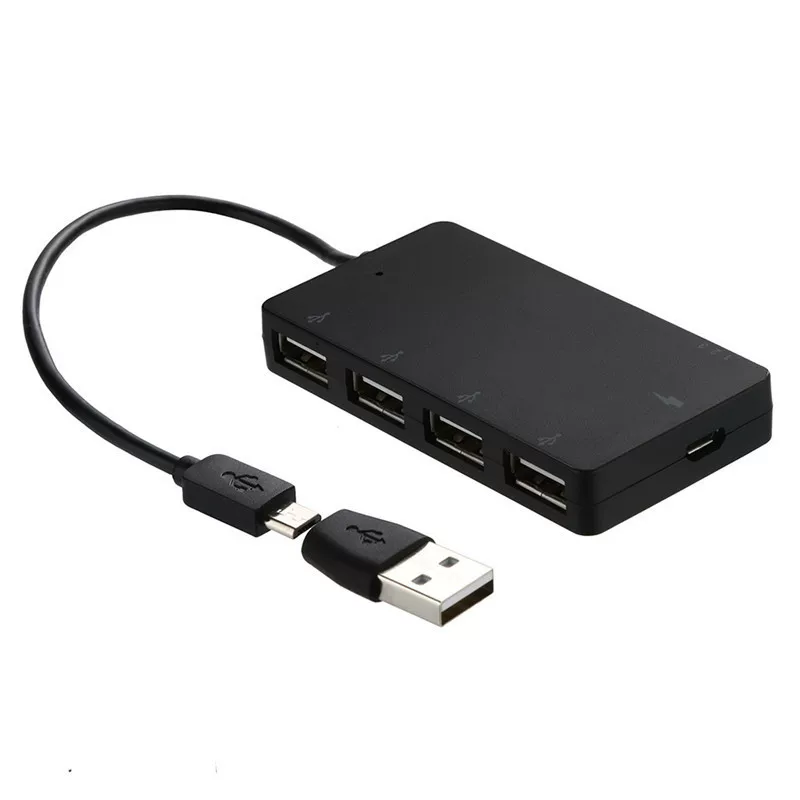 OTG USB 2.0 хаб, USB-удаление, двойное использование, хаб питания USB, расширение USB 2.0