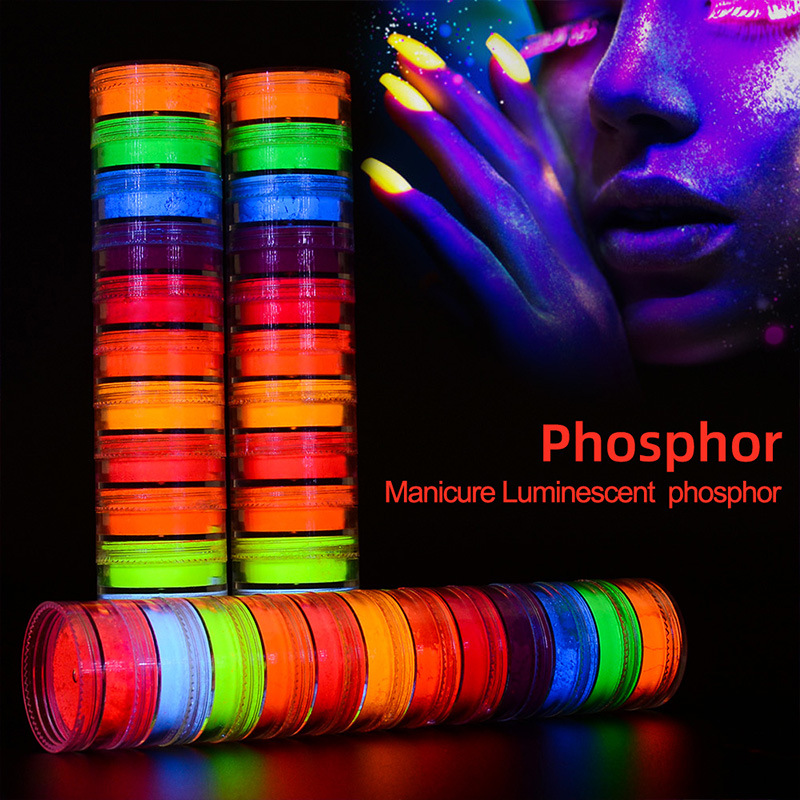 Fluorescence банка для хранения for manicure