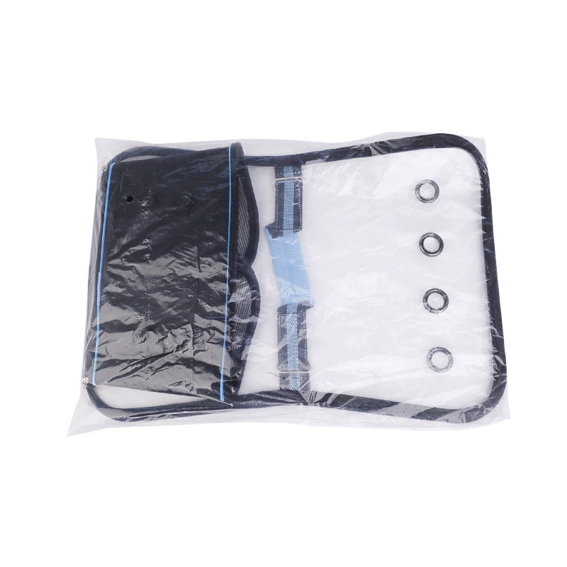 Transparent handheld purse, backpack, bag strap to go out