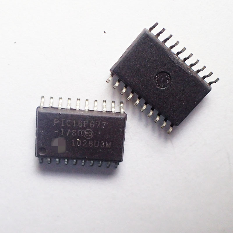单片机微控制器 PIC16F677-E/SO SOP20 MIC全系列原装 拍前确认