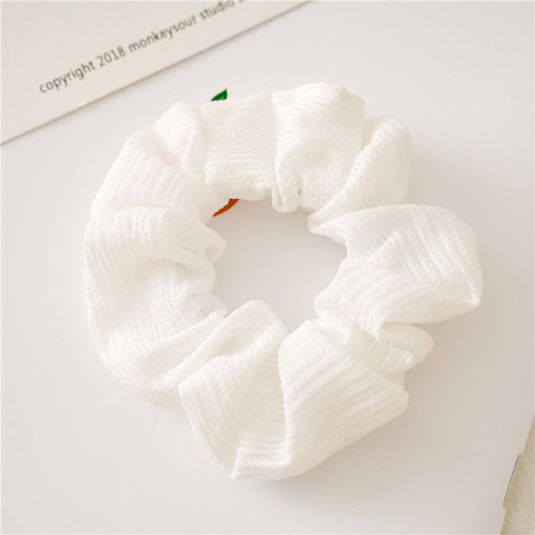 Simple Style Stripe Solid Color Cloth Hair Tie display picture 5