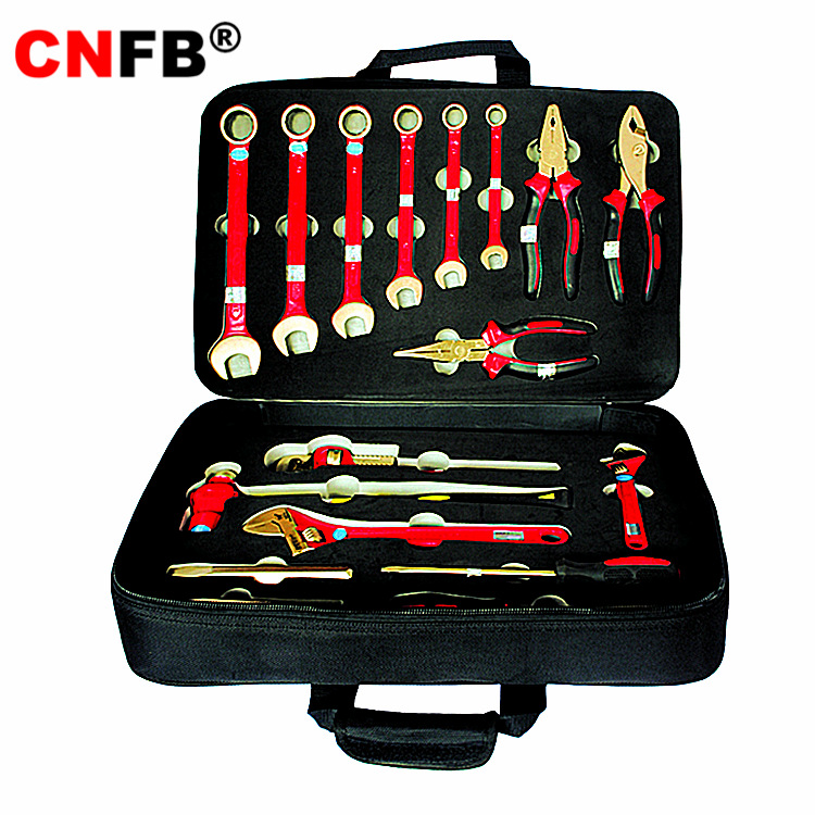 （桥防）天津桥防CNFB--NO.H-17防爆17件套组合套装工具