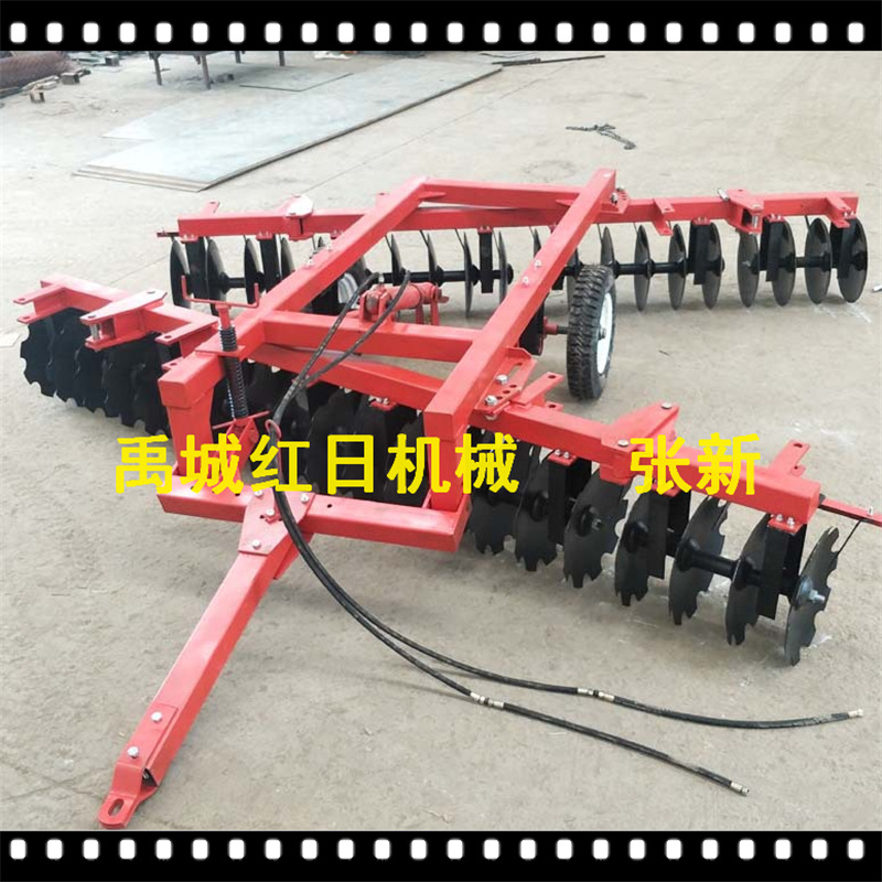 供应土壤耕整机械1BZ-5.3液压折翼重耙 48片圆盘耙重耙