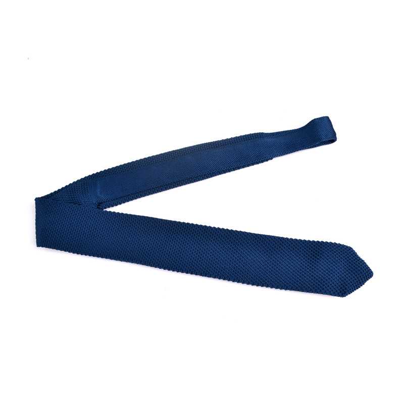 Knitted Tie Men's Jacquard British 7cm Arrow Shaped Wool Tie Stripe_voghion.com