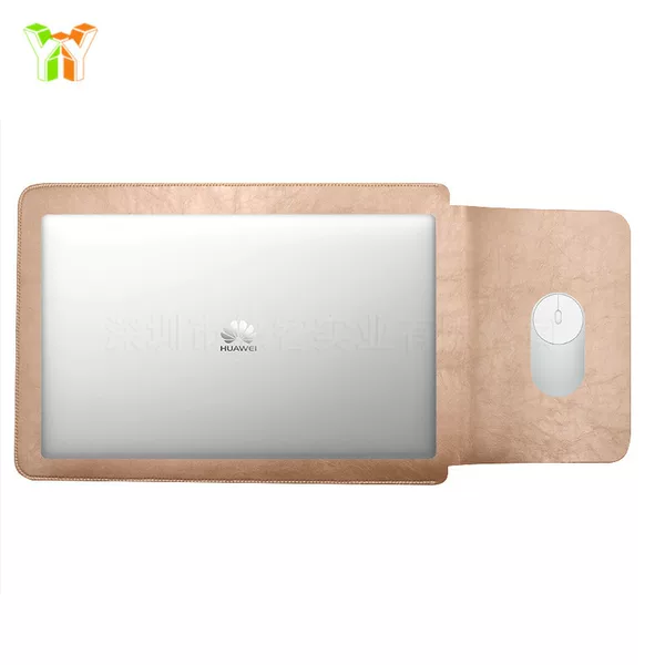 For Notebook Computer Universal Inner Bag Notebook Imitation Leather Inner Bag Waterproof Universal Computer Bag