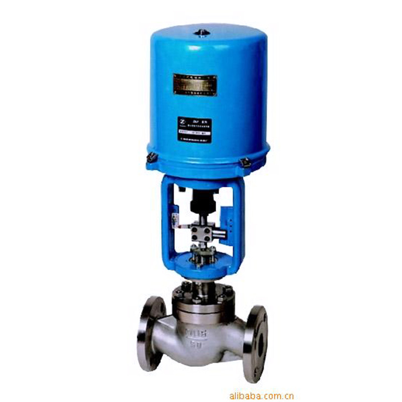 供应 可批发法兰铸钢电动调节阀  ZDLP单向电子隔膜式调节阀