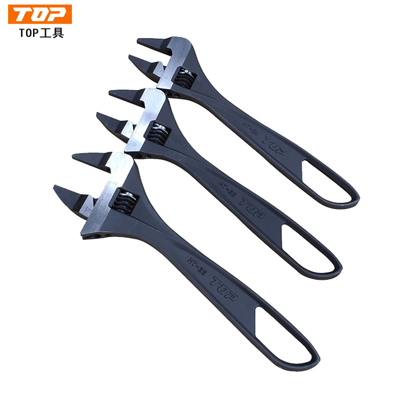 日本进口TOP新型轻薄型活扳手HT-24/HT-32/HT-38三种开口尺寸可选