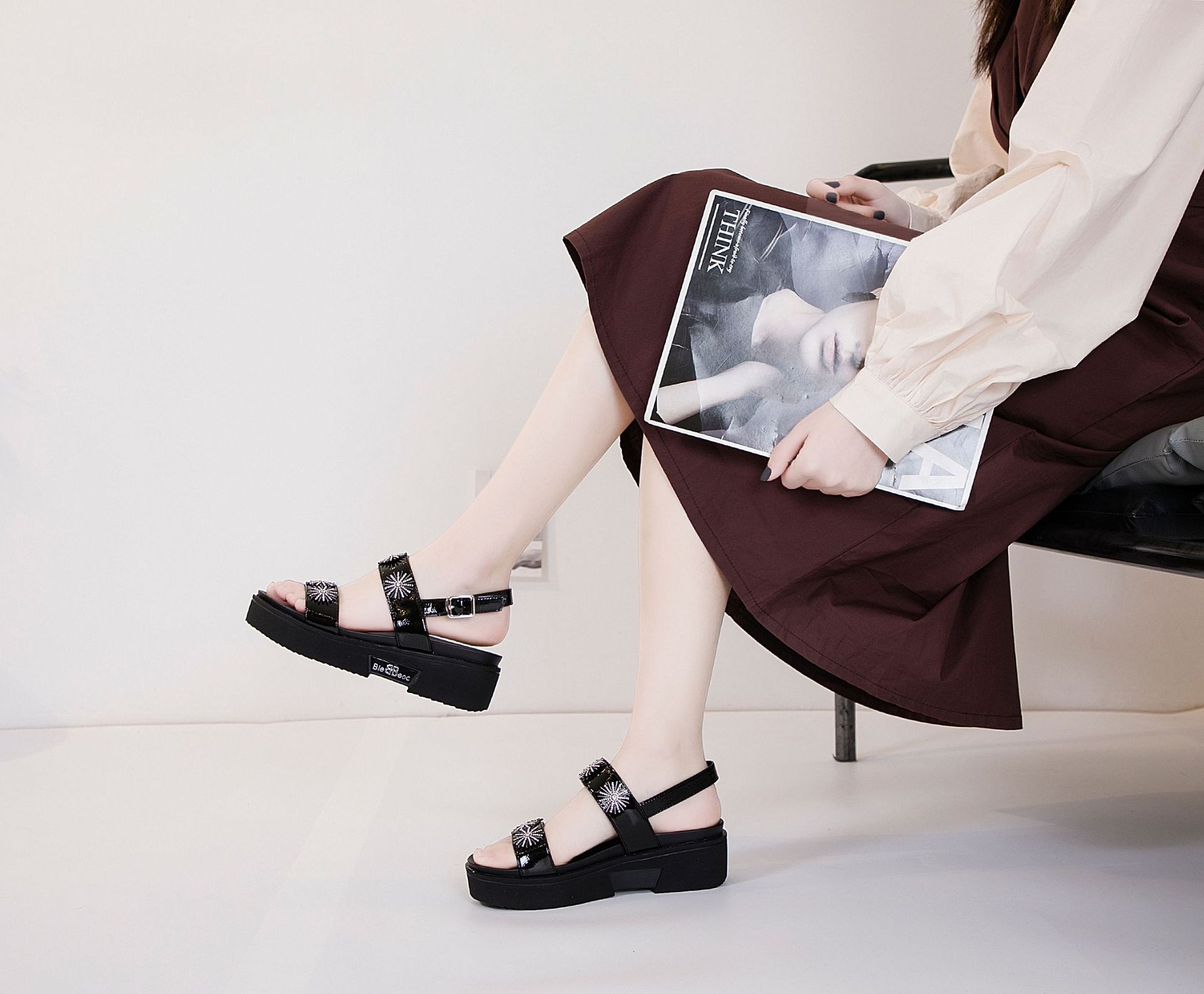 Chaussures été pour femme en PU - Ref 3347005 Image 10