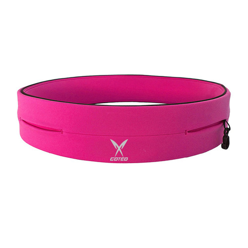 High-Elasticity Sports Waist Bag Four-Pocket Running Belt Marathon Outdoor Fitness Hip Bag Anti-Theft Waist Pack Yoga Belly Pack