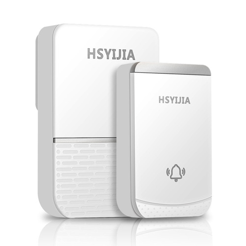 Hanshin Easy Home B512 Big Volume Long Distance Wireless Doorbell AC One-Touch Electronic Remote Doorbell Caller