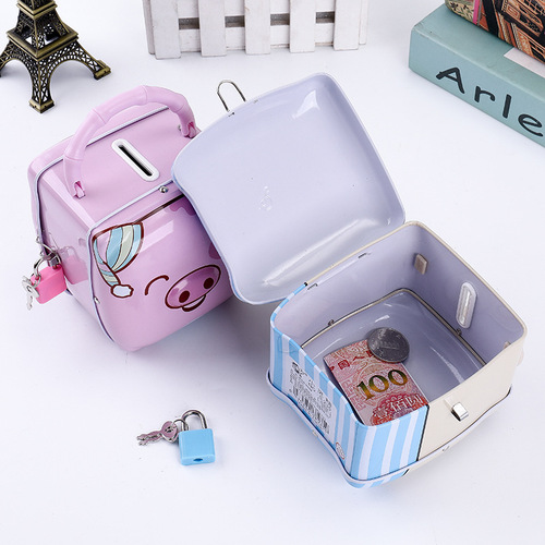 Creative Cartoon Piggy Portable Piggy Bank Cute Primary School Student Prize Piggy Bank Children’s Gift Piggy Bank Wholesale