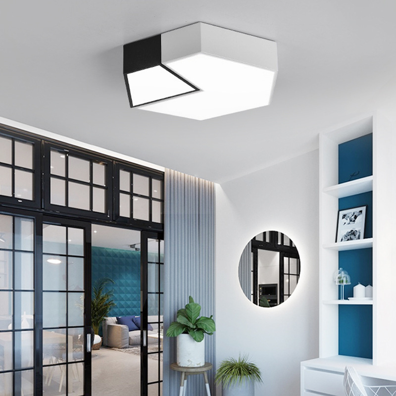 Modern and minimalistic LED creative ceiling light