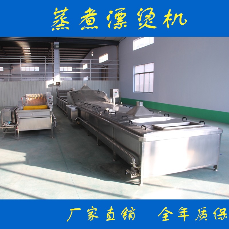 厂家销售水晶包蒸煮漂烫机 全自动水晶包水煮线