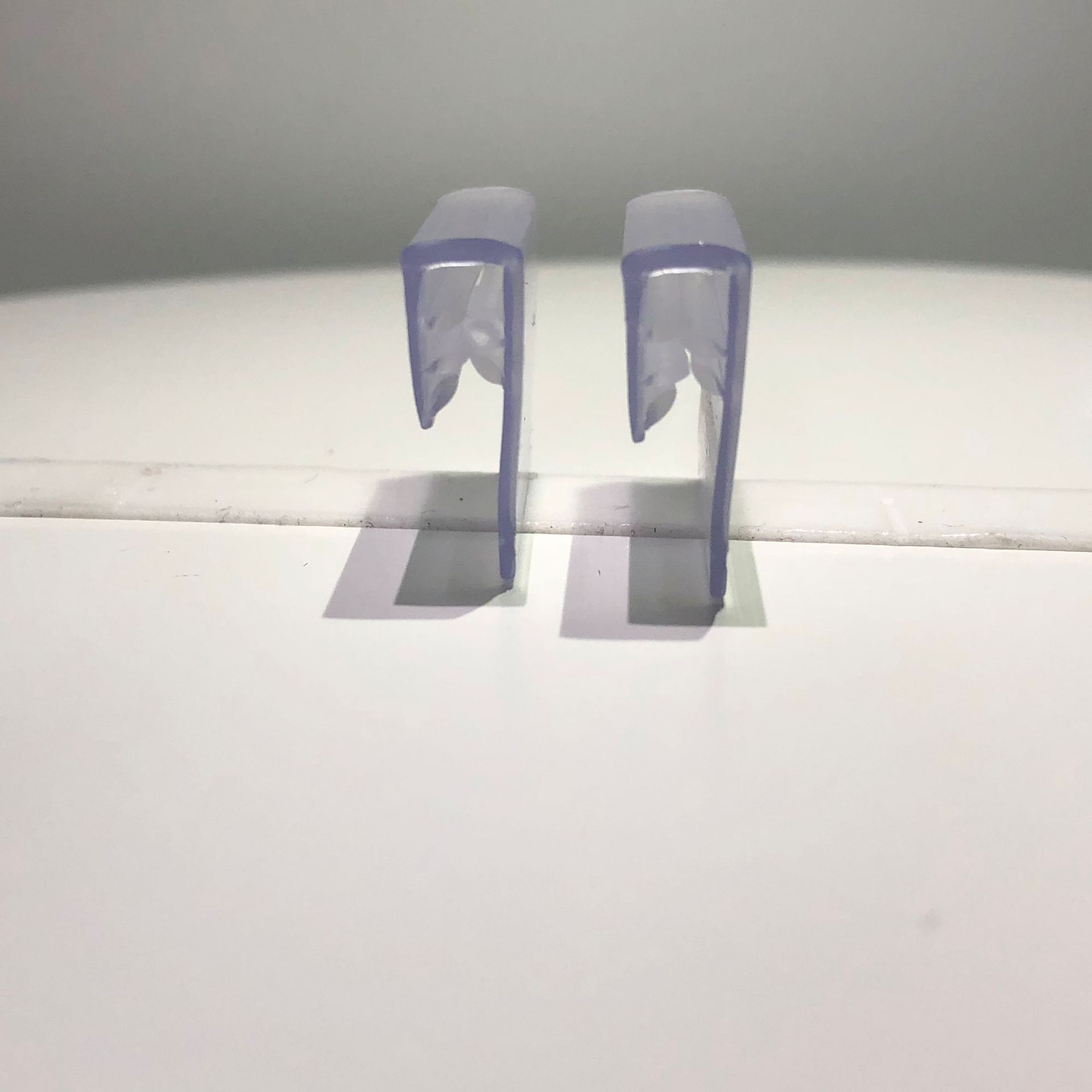 PVC软硬共挤夹软齿夹 挤出促销夹标价牌价格牌