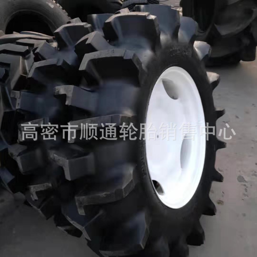 销售水田高花拖拉机轮胎8.3/9.5/11.2/12.4-24稻田轮胎